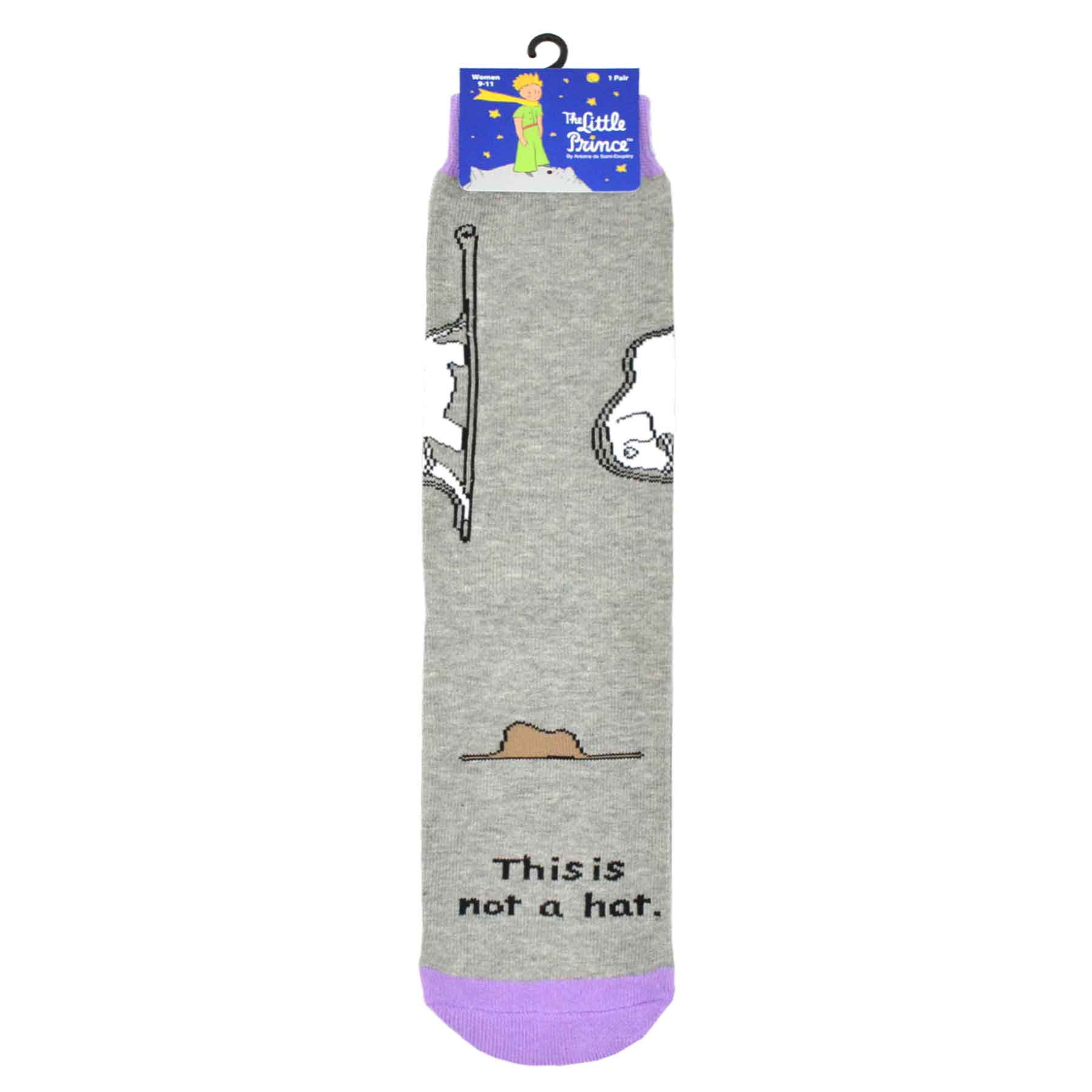 [The Little Prince] Character Knitted Women’s Crew Socks – 1 Pair