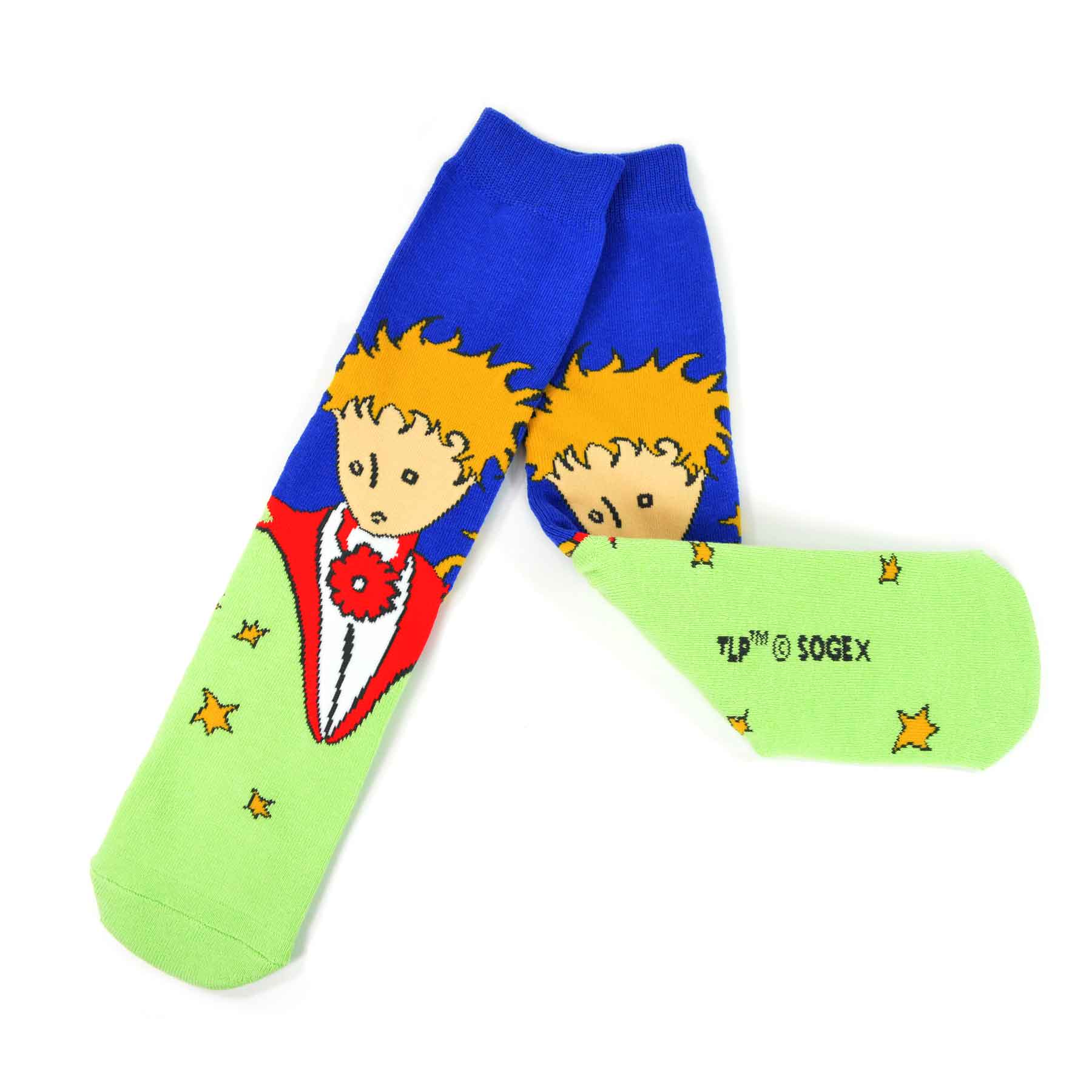 [The Little Prince] Character Knitted Women’s Crew Socks – 1 Pair