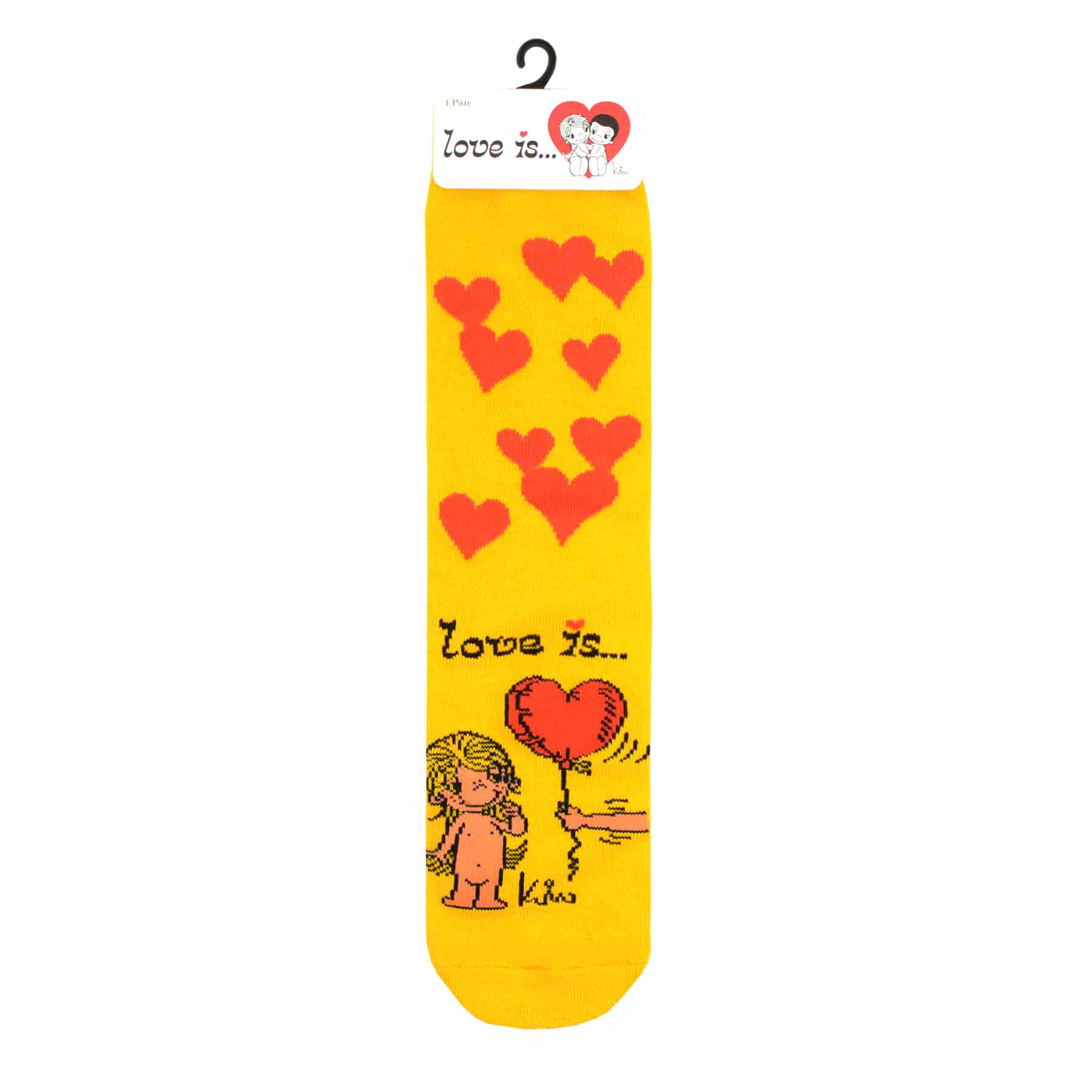Love Is Magical....Knitted Cotton Crew Socks