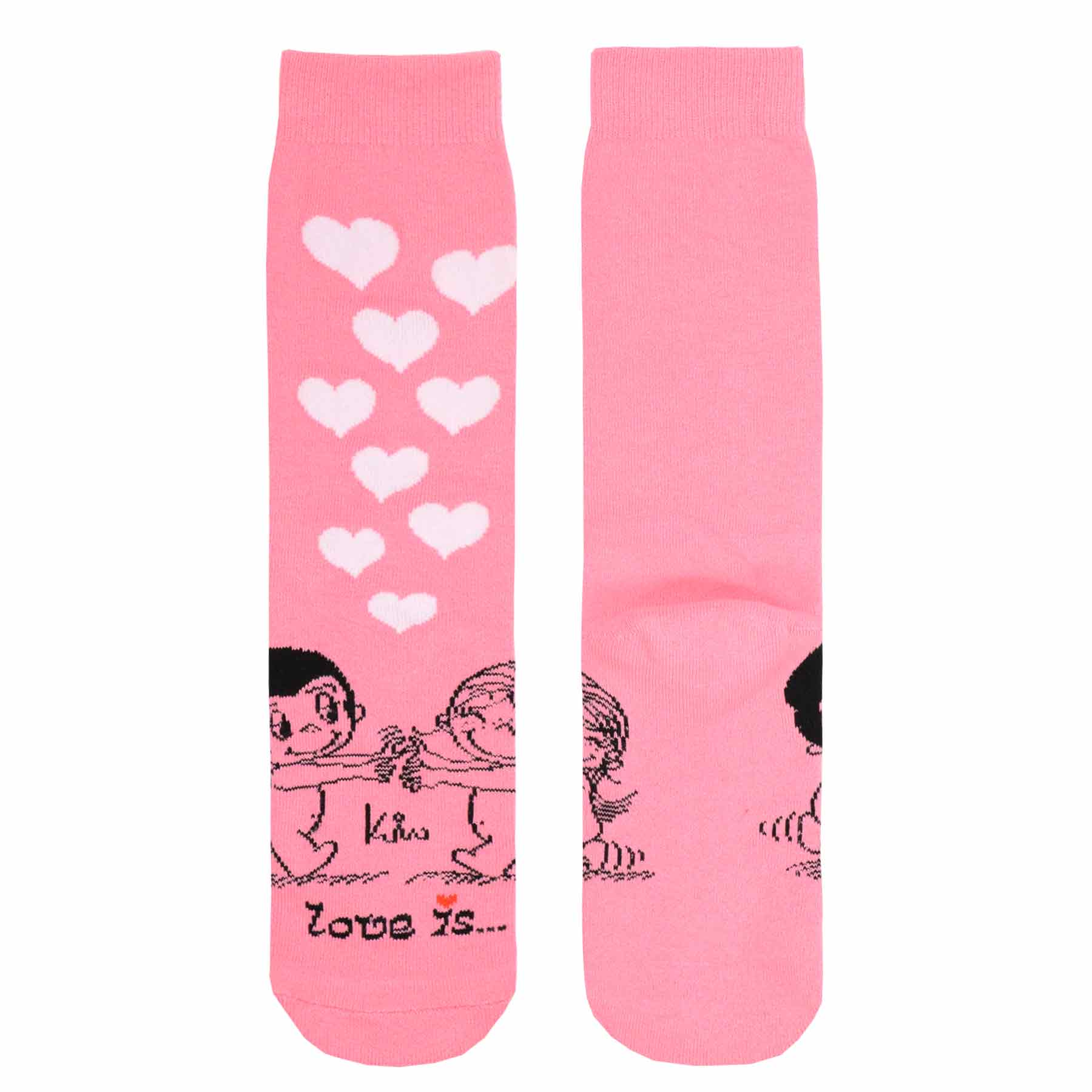Love Is Finding You...Knitted Cotton Crew Socks