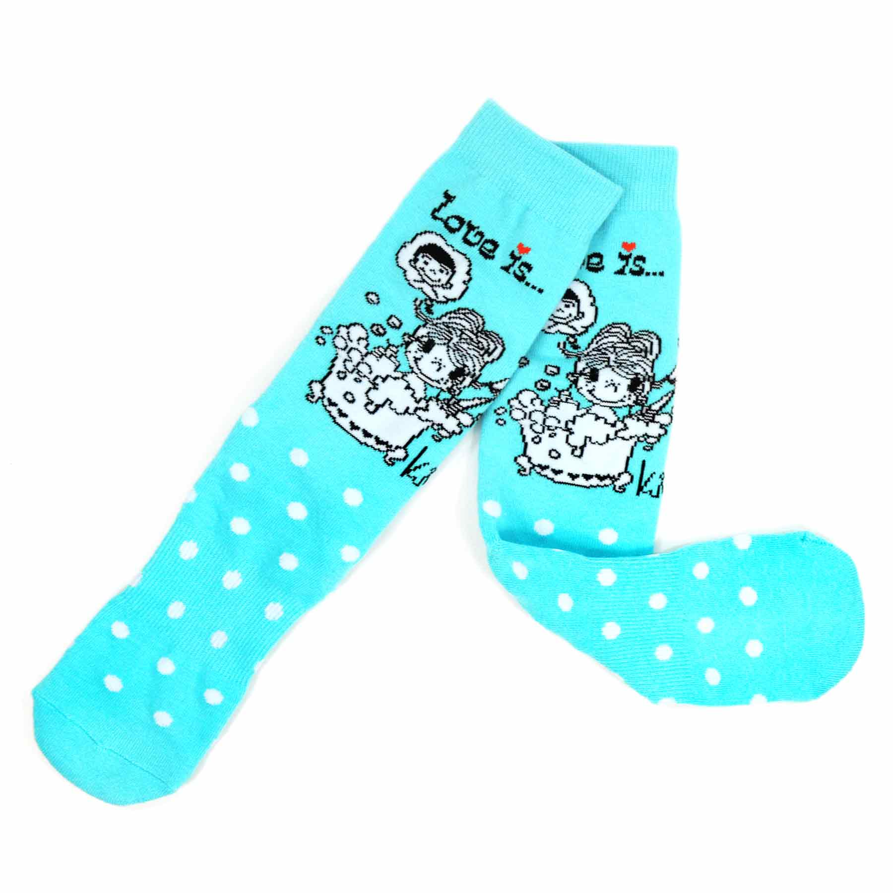 Love Is Watering Plans Together with Butterflies Green Knitted Cotton Crew Socks