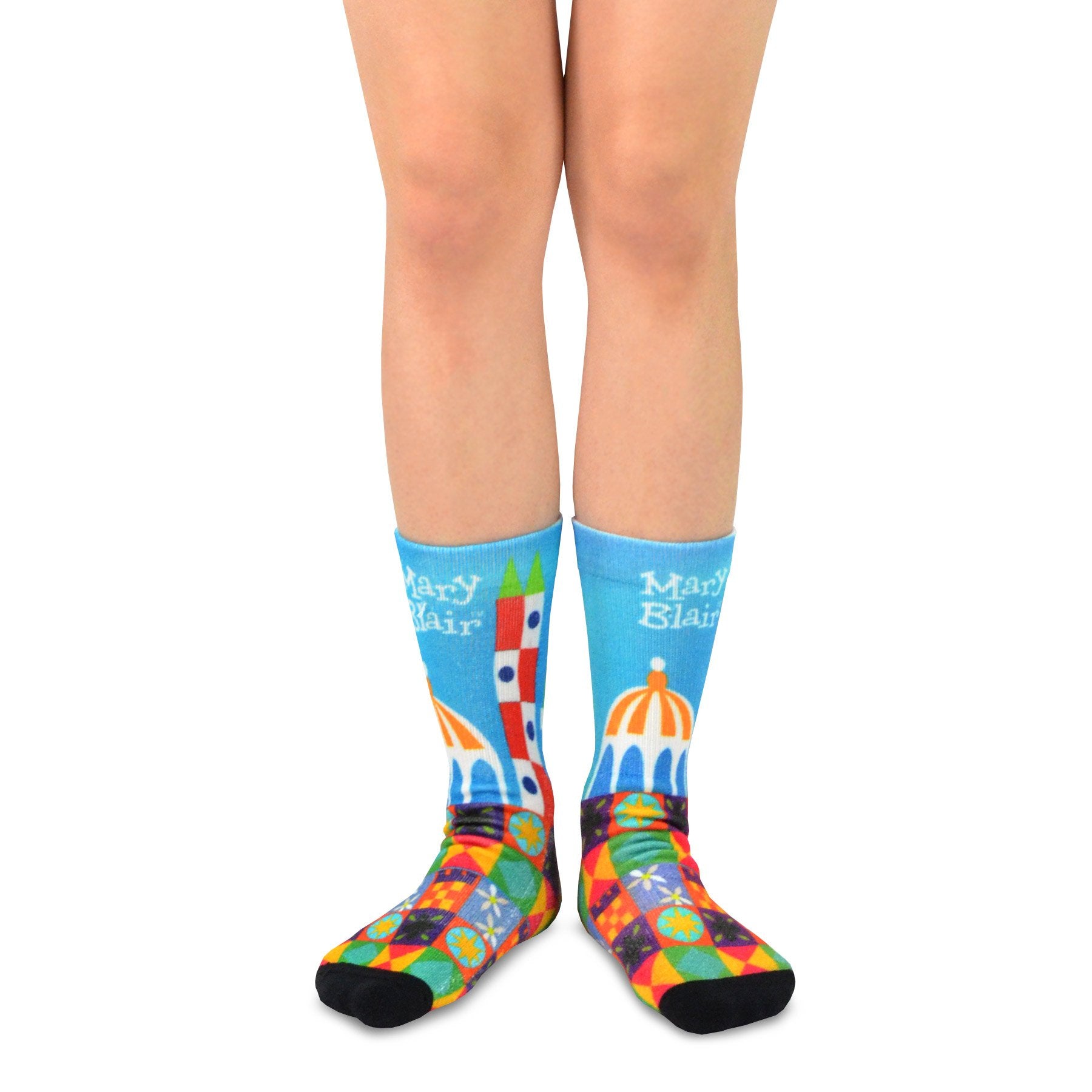 Mary Blair Classic Animation Novelty Women Crew Printed Socks