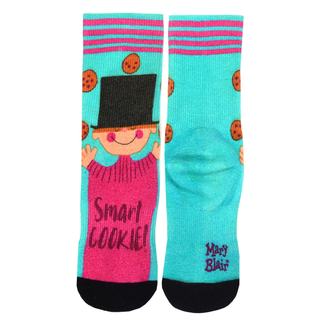 Mary Blair Novelty Women Crew Printed Socks - 1 Pair