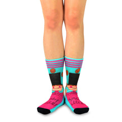 Mary Blair Classic Animation Novelty Women Crew Printed Socks