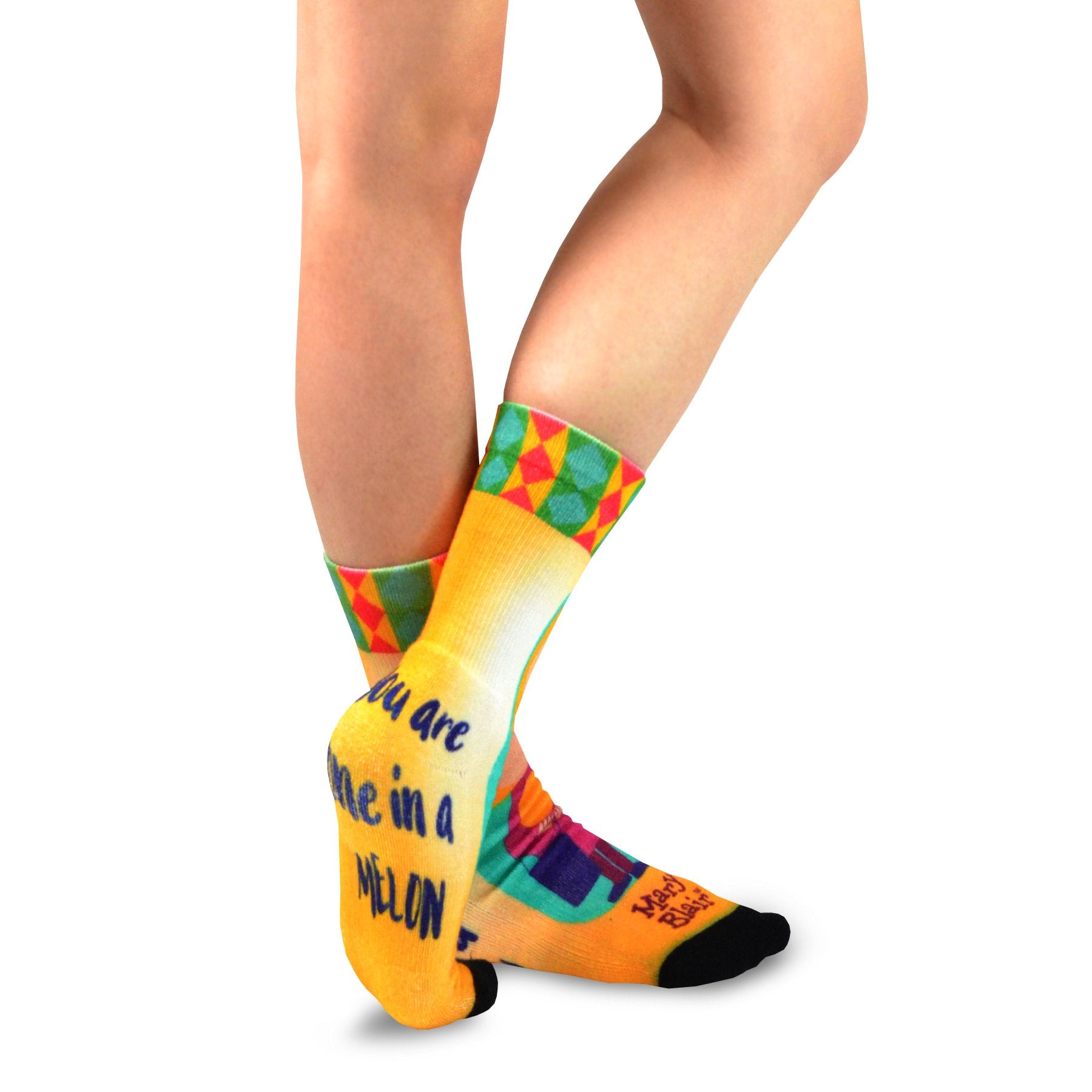 Mary Blair Classic Animation Novelty Women Crew Printed Socks