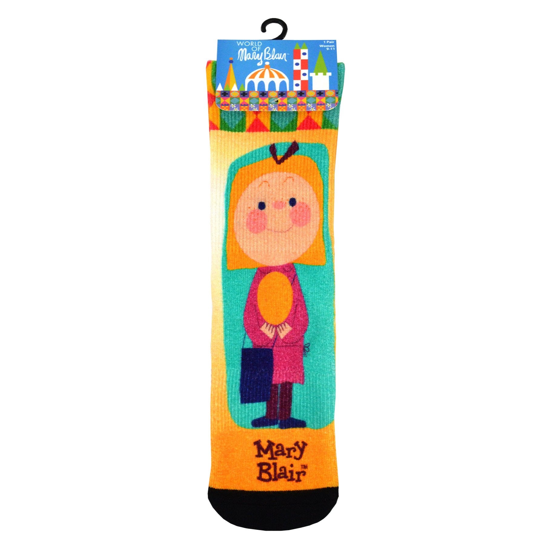 Mary Blair Classic Animation Novelty Women Crew Printed Socks