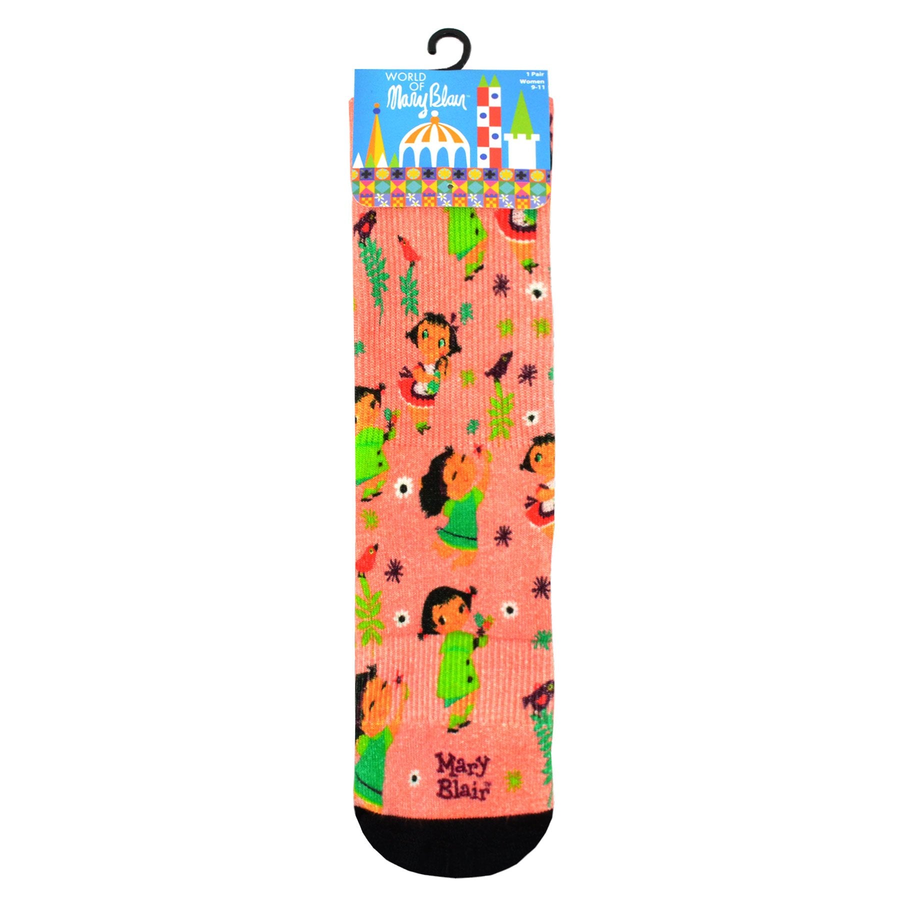 Mary Blair Classic Animation Novelty Women Crew Printed Socks