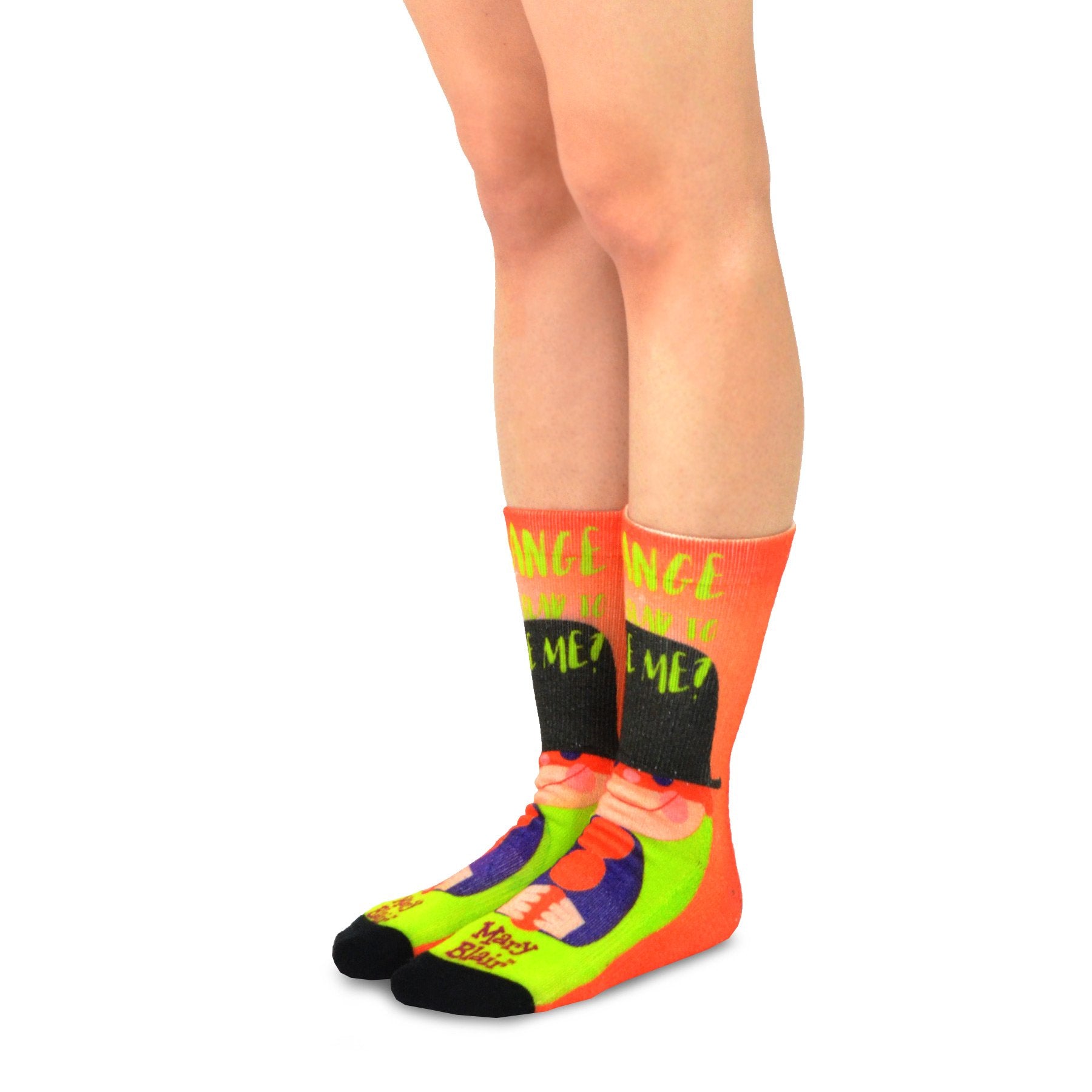 Mary Blair Classic Animation Novelty Women Crew Printed Socks