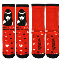 Emily the Strange Women Character Printed half Cushion Socks