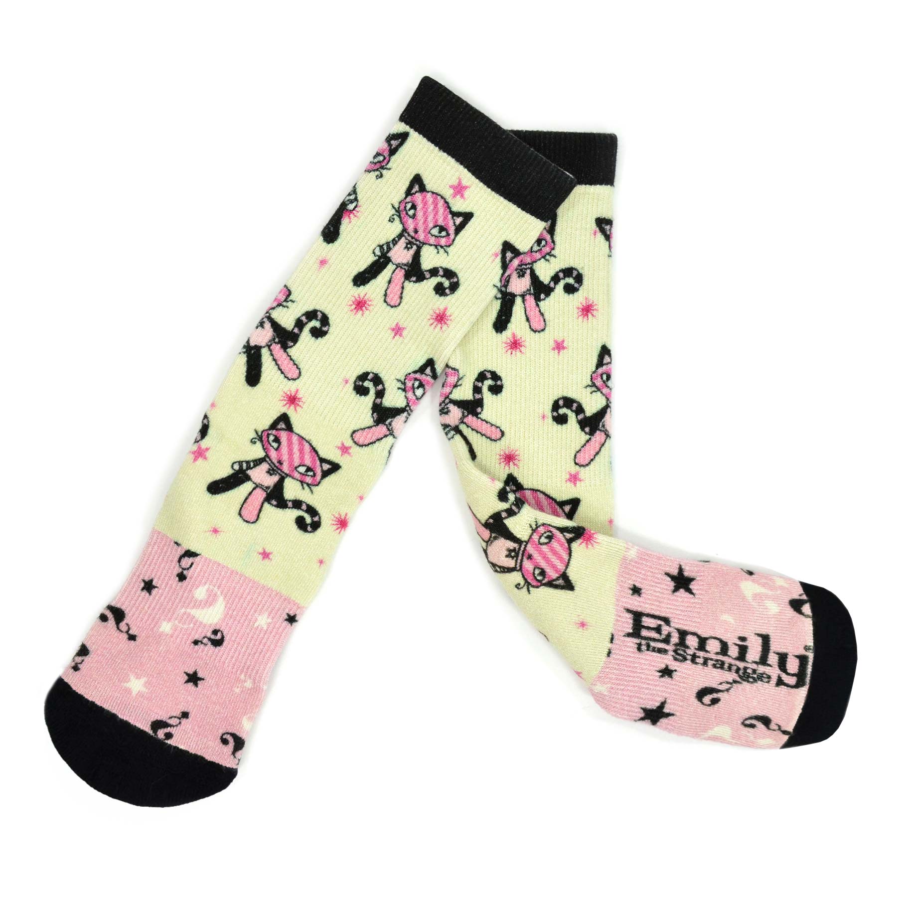 Emily the Strange Women Character Printed half Cushion Socks