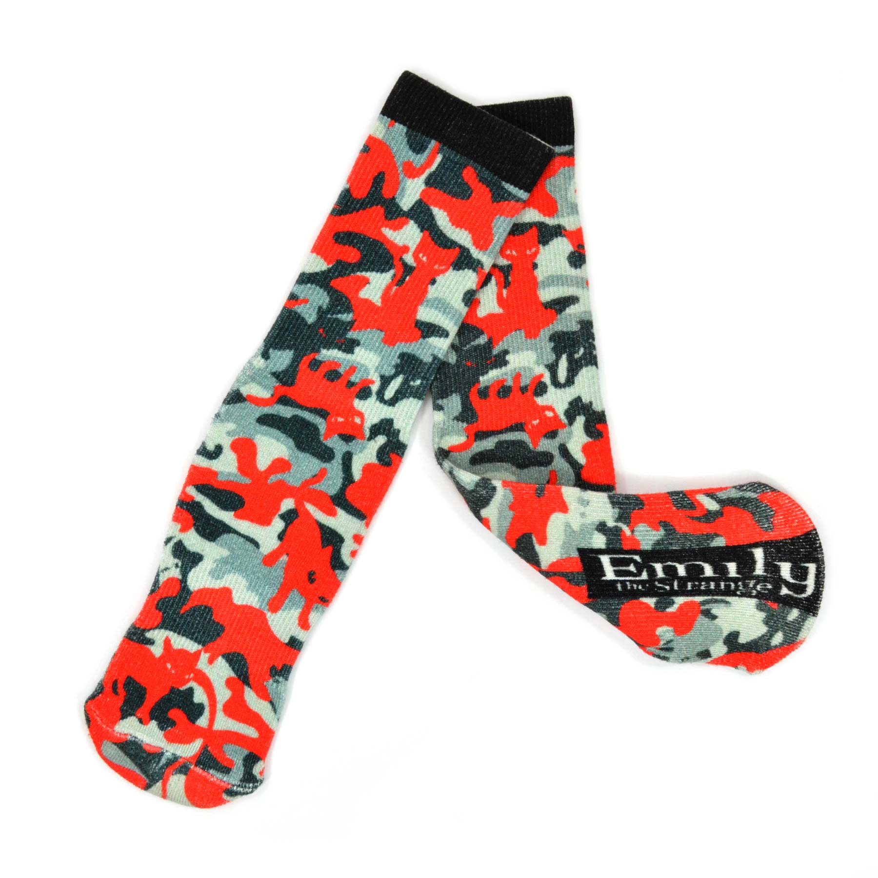 Emily the Strange Women Character Printed half Cushion Socks