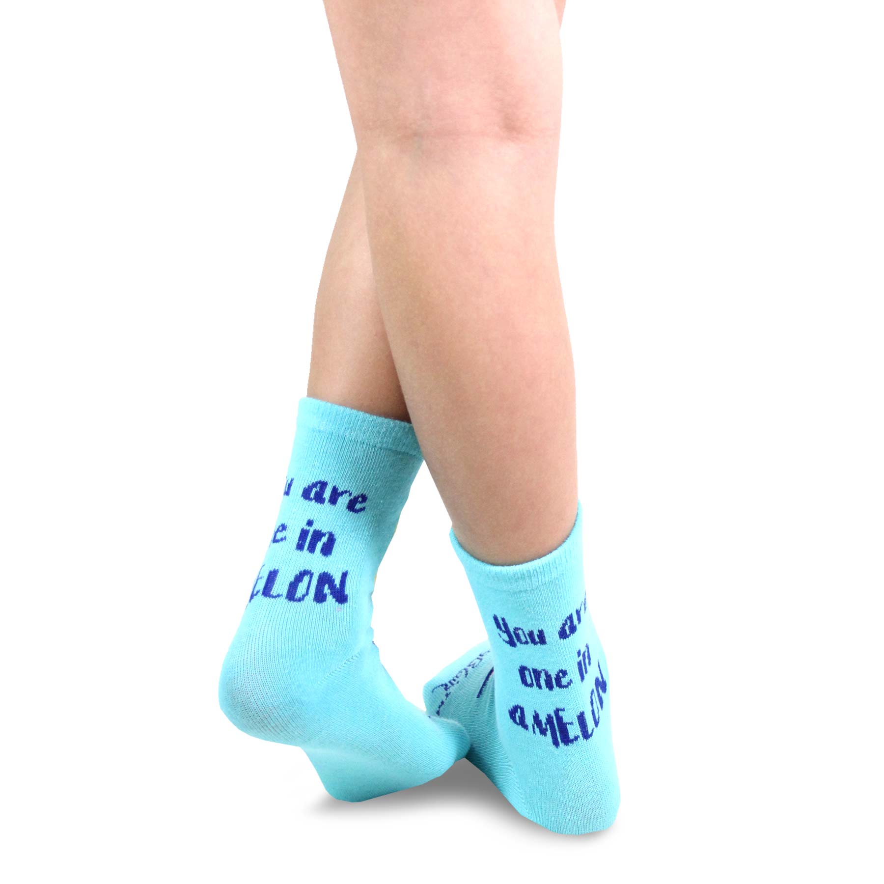 Mary Blair 3-Pack Set Pink and Blue Magic and Whimsy Novelty Kids Cotton Crew Socks