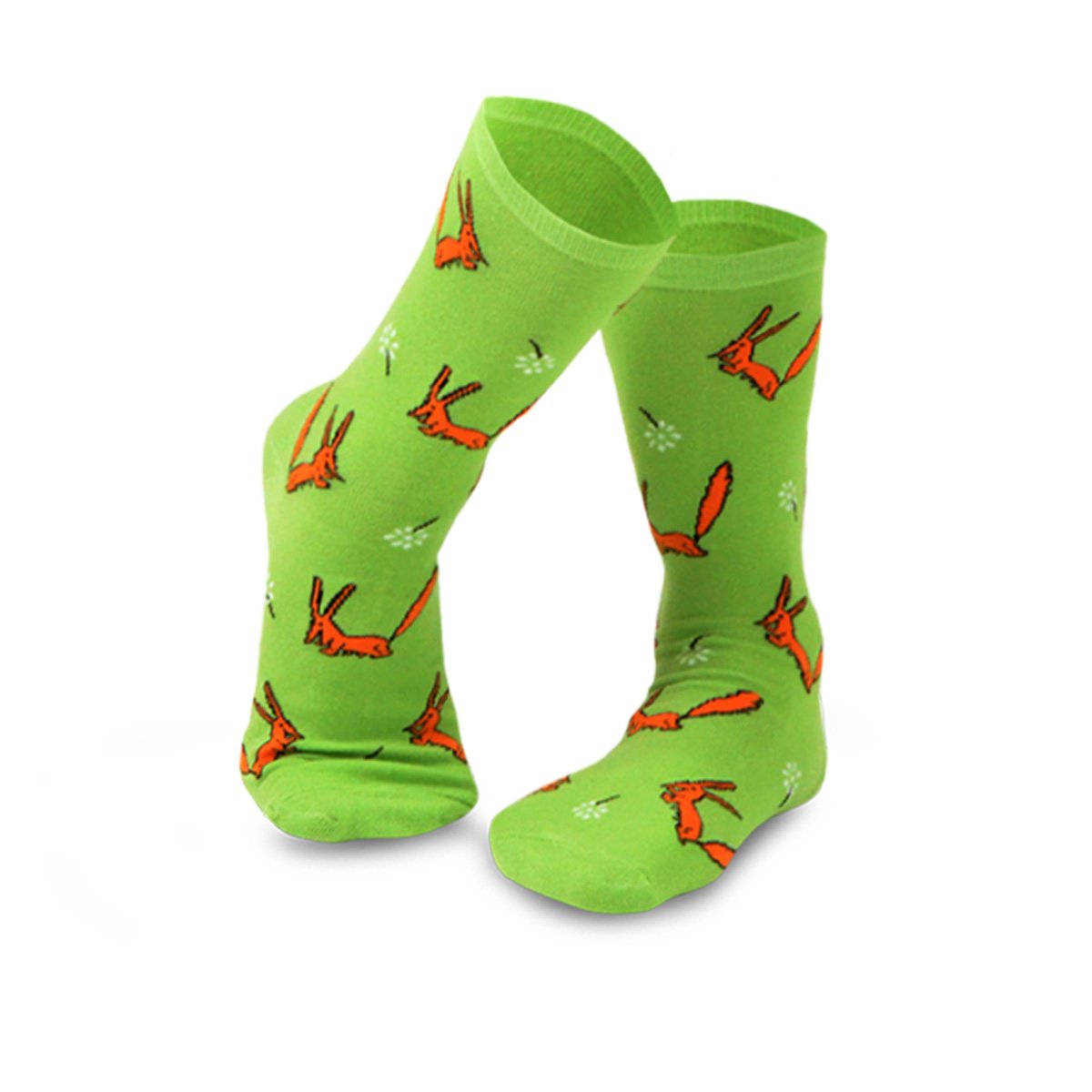 [The Little Prince] Fox, Rose & Airplane Kids Cotton Crew Socks – 3 Pair Pack