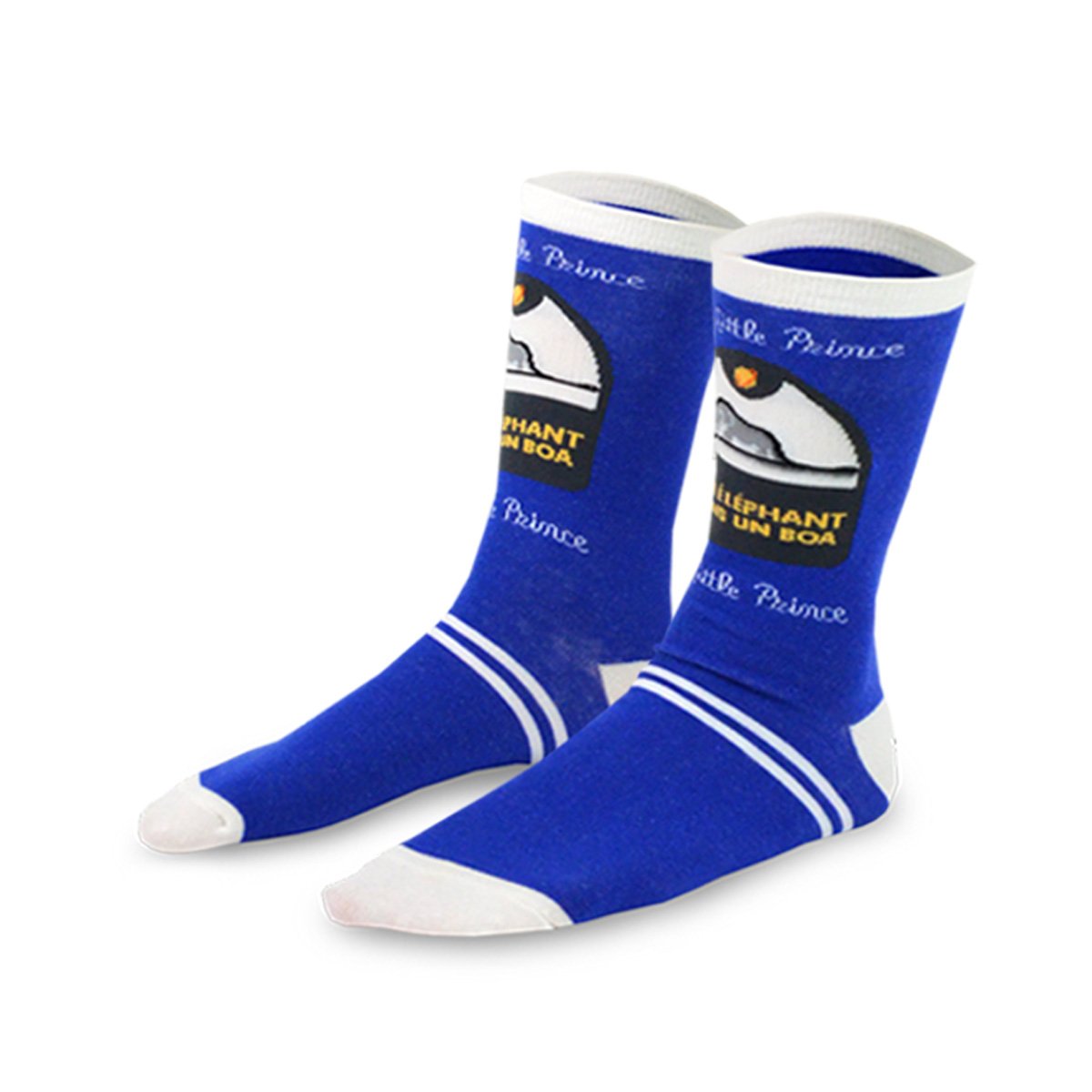 [The Little Prince] Fox, Rose & Airplane Kids Cotton Crew Socks – 3 Pair Pack