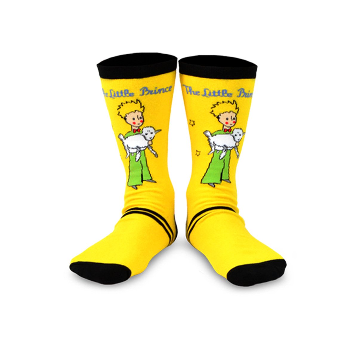 [The Little Prince] Rose, Fox & Adventure Kids Cotton Crew Socks – 3 Pair Pack