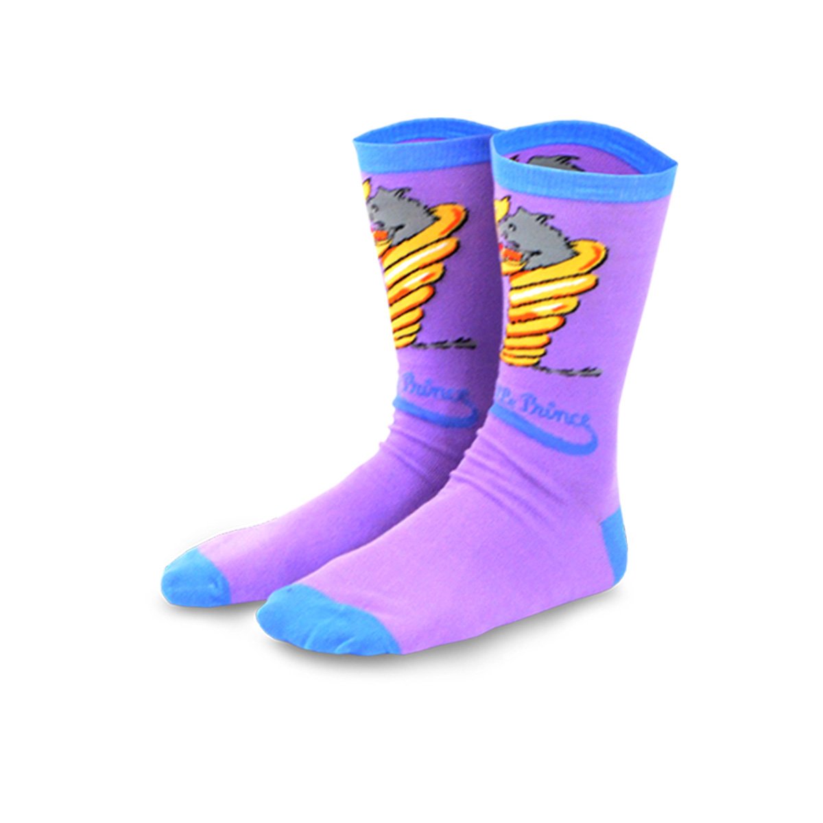 [The Little Prince] Rose, Fox & Adventure Kids Cotton Crew Socks – 3 Pair Pack