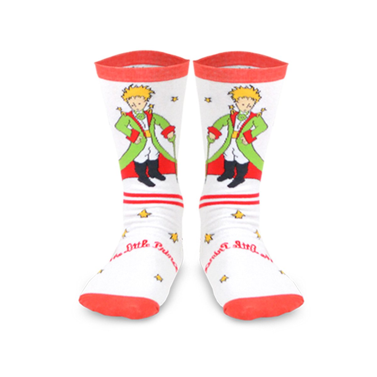 [The Little Prince] Silly Fun Kids Crew Socks Gift Box – 6 Pair Set