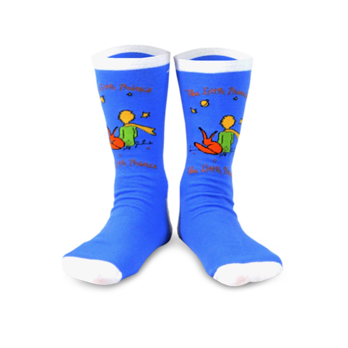 [The Little Prince] Rose, Fox & Adventure Kids Cotton Crew Socks – 3 Pair Pack