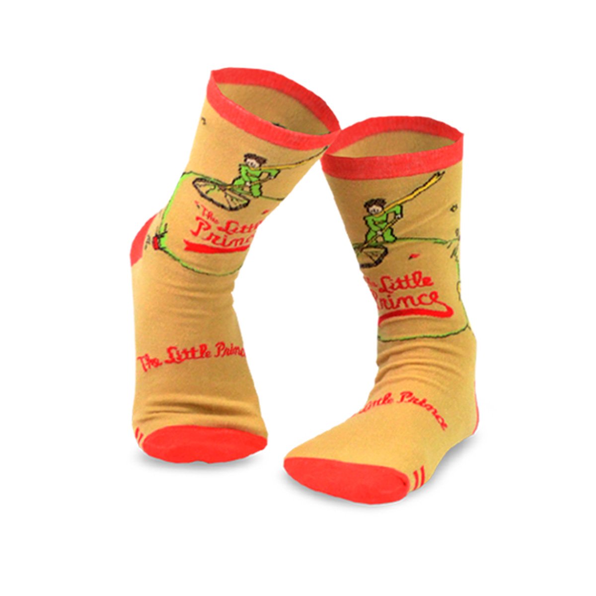 [The Little Prince] Silly Fun Kids Crew Socks Gift Box – 6 Pair Set