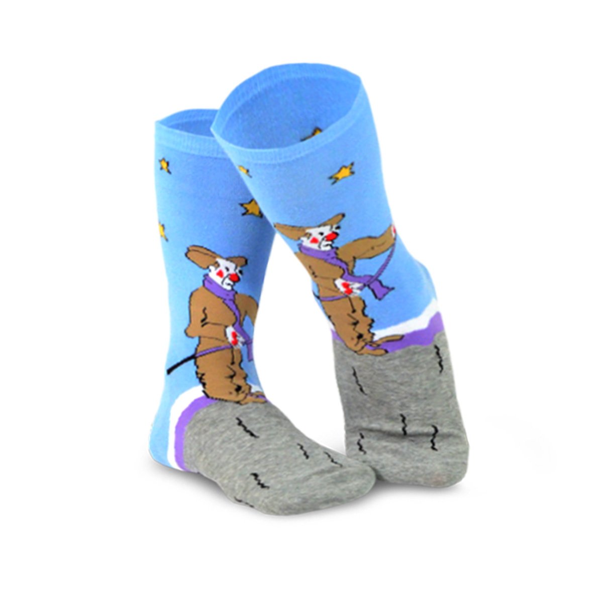 [The Little Prince] Rose, Fox & Adventure Kids Cotton Crew Socks – 3 Pair Pack