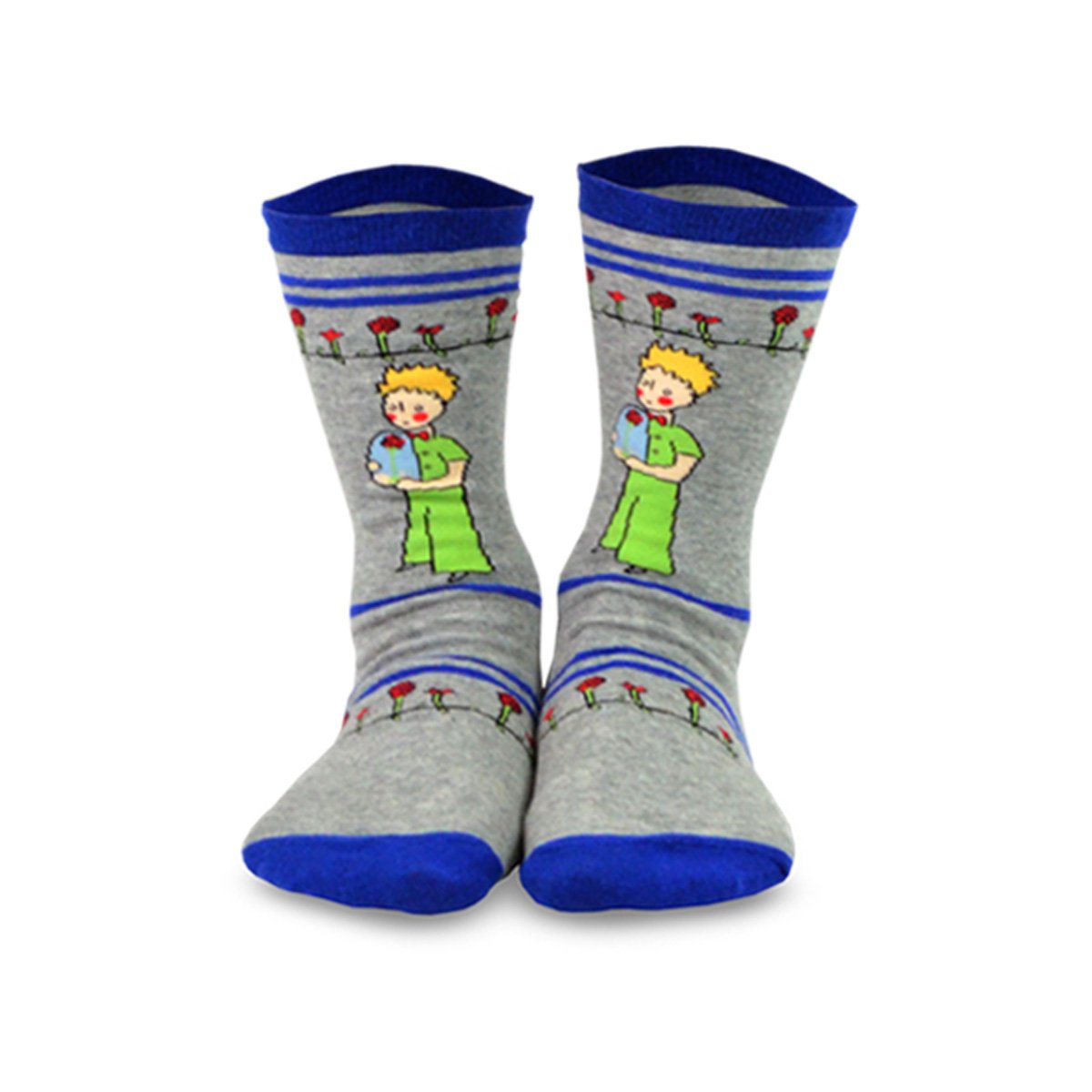 [The Little Prince] Silly Fun Kids Crew Socks Gift Box – 6 Pair Set