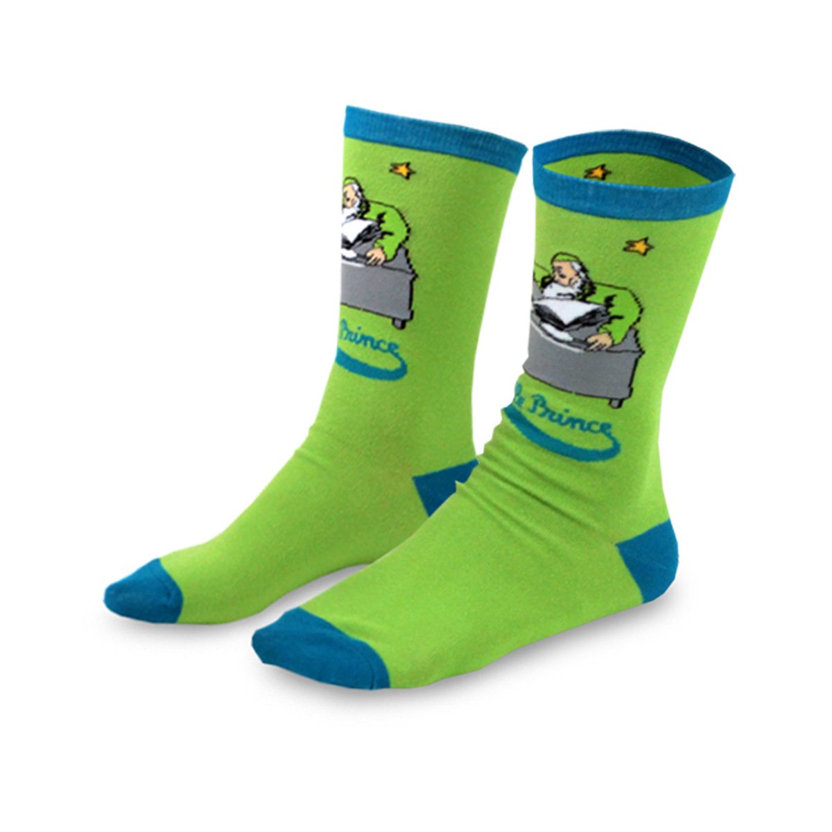 [The Little Prince] Rose, Fox & Adventure Kids Cotton Crew Socks – 3 Pair Pack