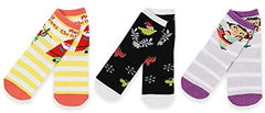 Mary Blair Womens' Christmas 3-Pair  Crew Socks