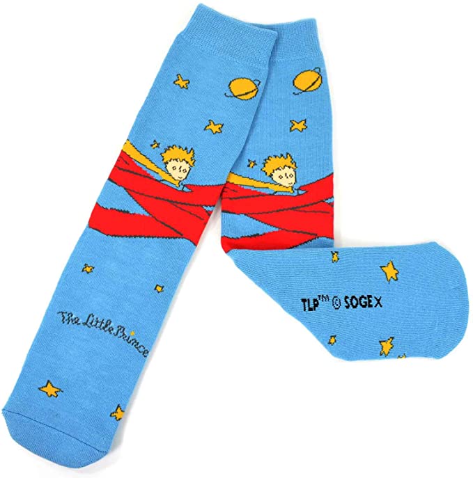 [The Little Prince] Character Knitted Women’s Crew Socks – 3 Pair Pack