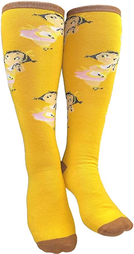 Mary Blair Cute Fun Artistic and Colorful Knee Hi Socks - 2 Pair