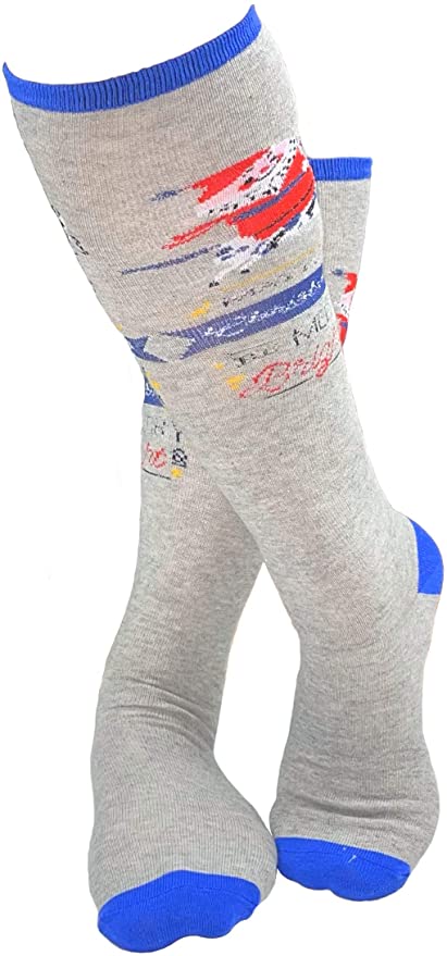 Mary Blair Christmas and Colorful Knee Hi Socks - 2 Pair
