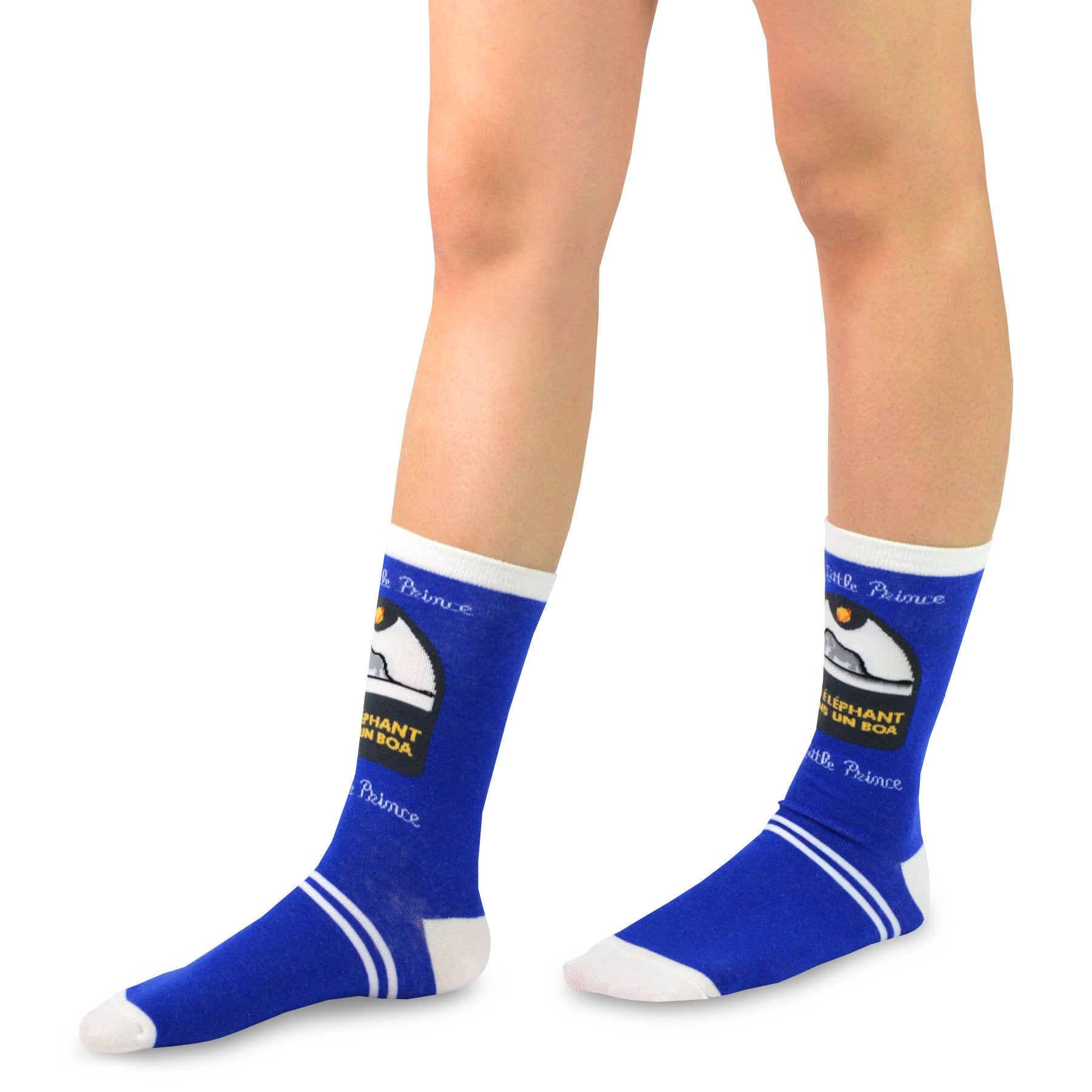[The Little Prince] Space Boy Classic Book Crew Socks – 12 Pair Gift Box