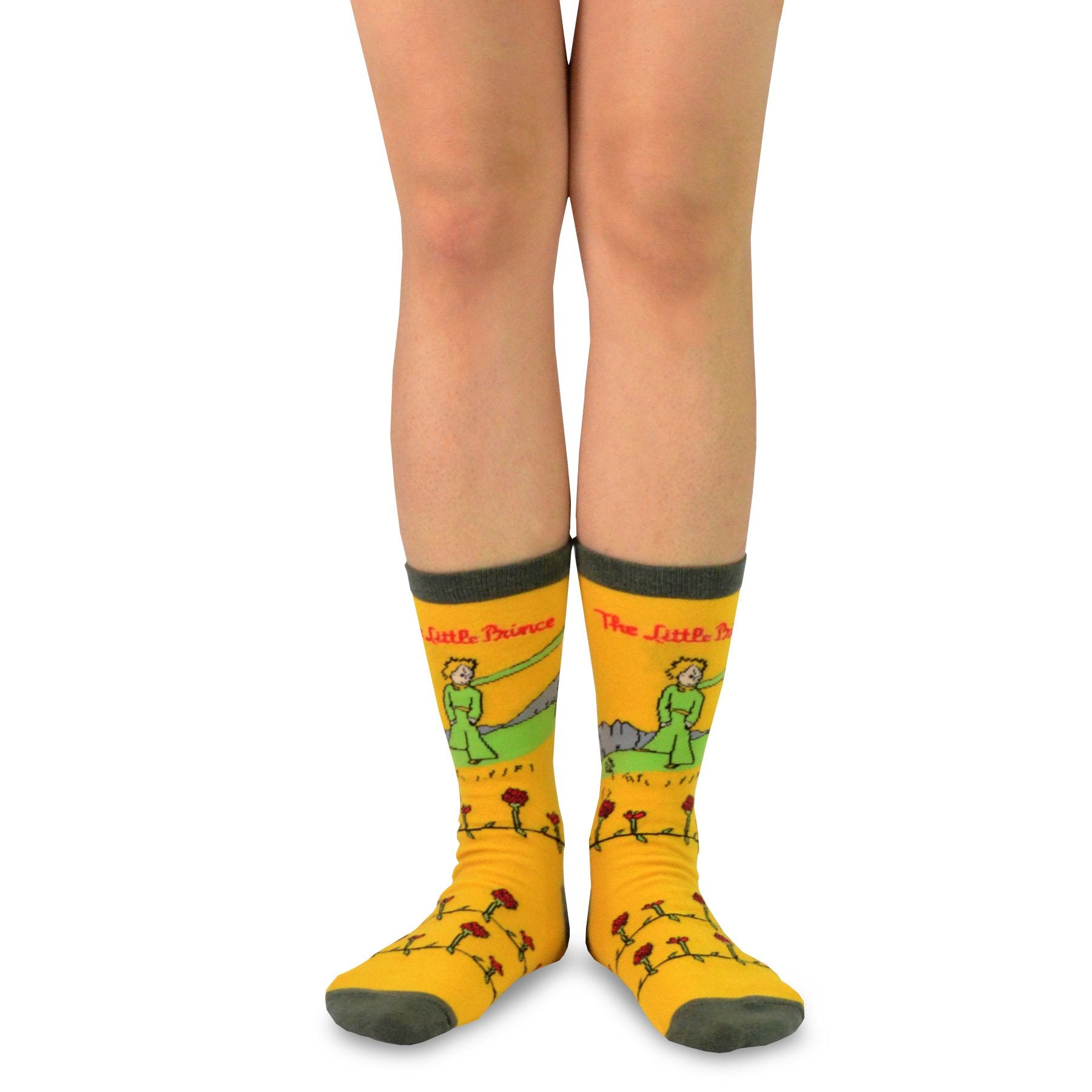 [The Little Prince] Space Boy Classic Book Crew Socks – 12 Pair Gift Box