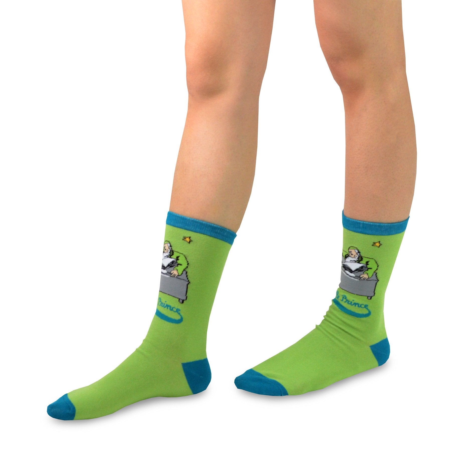 [The Little Prince] Space Boy Classic Book Crew Socks – 12 Pair Gift Box