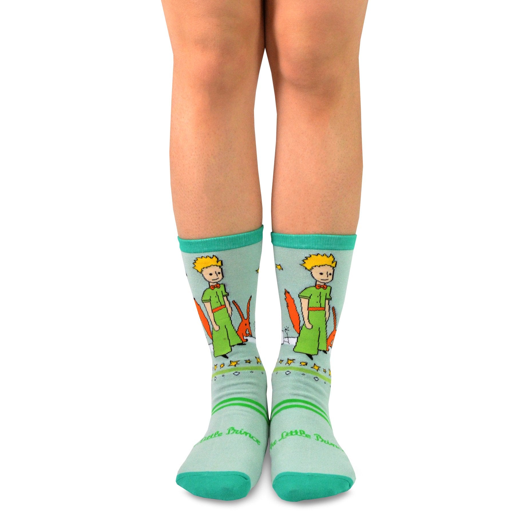 [The Little Prince] Space Boy Classic Book Crew Socks – 12 Pair Gift Box