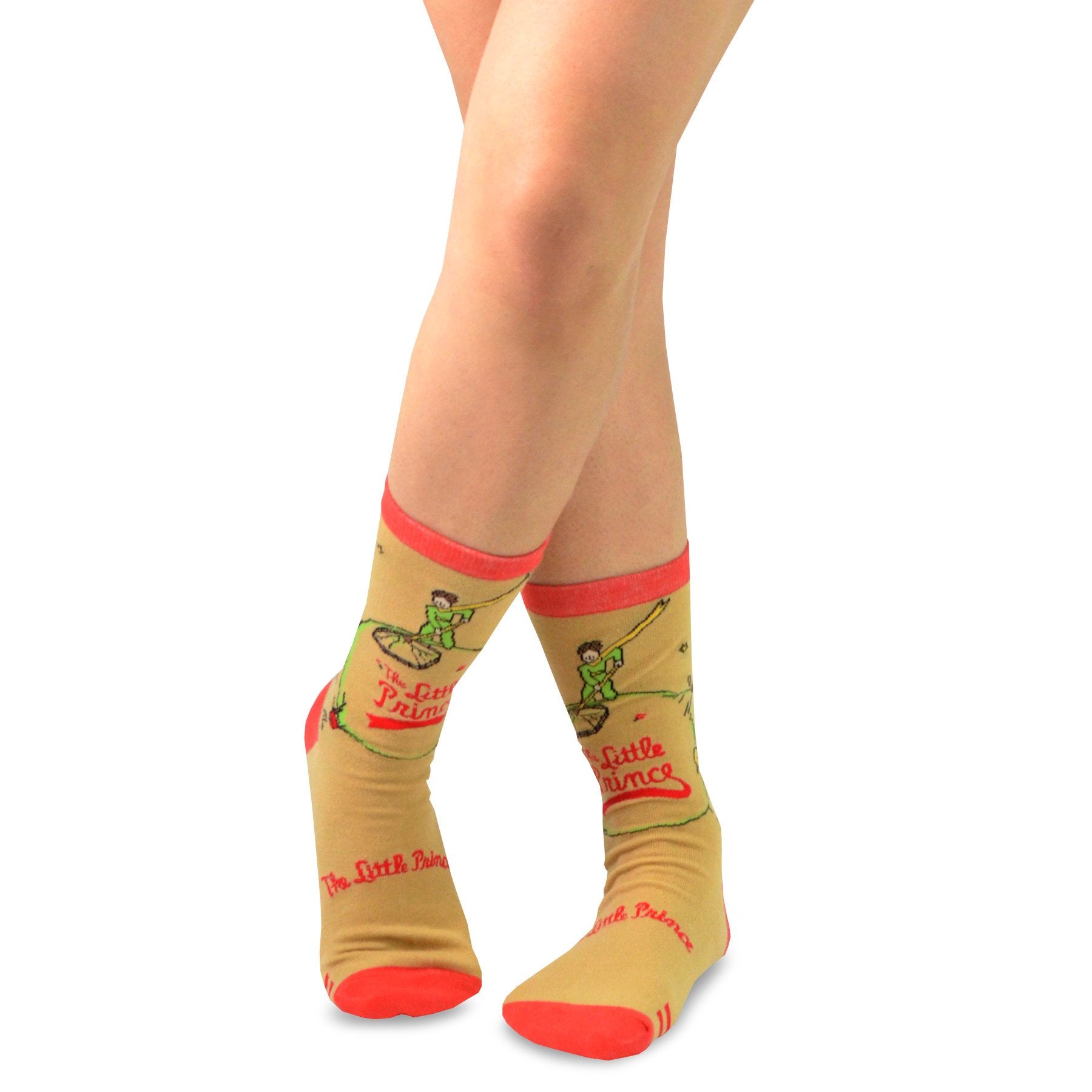 [The Little Prince] Space Boy Classic Book Crew Socks – 12 Pair Gift Box