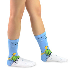 [The Little Prince] Space Boy Classic Book Crew Socks – 12 Pair Gift Box