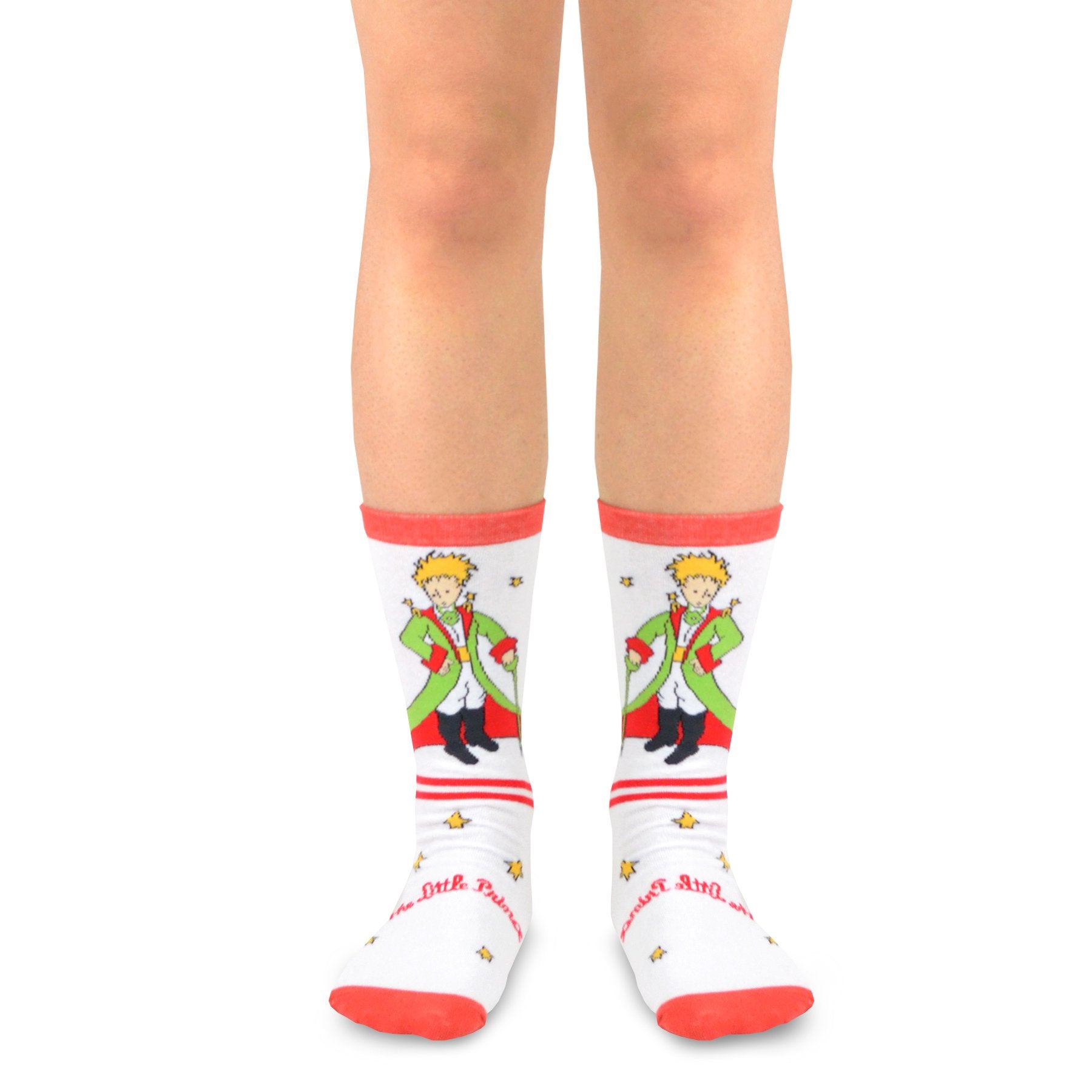 [The Little Prince] Space Boy Classic Book Crew Socks – 12 Pair Gift Box