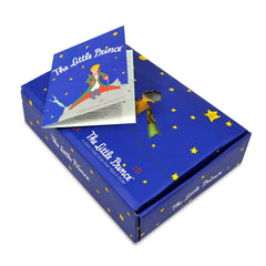 [The Little Prince] Rose Classic Book Crew Socks – 12 Pair Gift Box