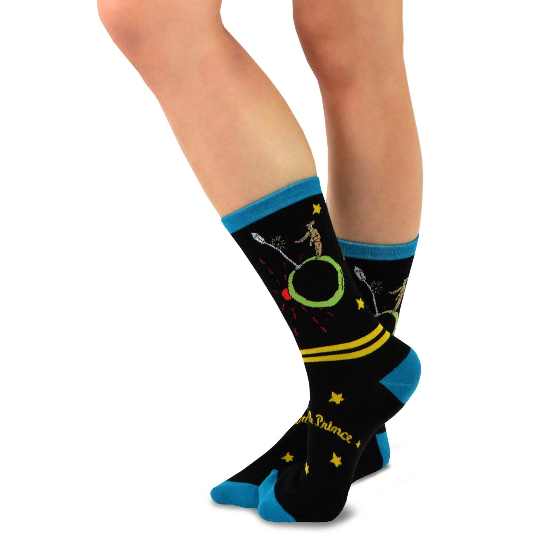[The Little Prince] Rose Classic Book Crew Socks – 12 Pair Gift Box
