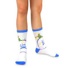[The Little Prince] Fox Classic Book Crew Socks – 12 Pair Gift Box