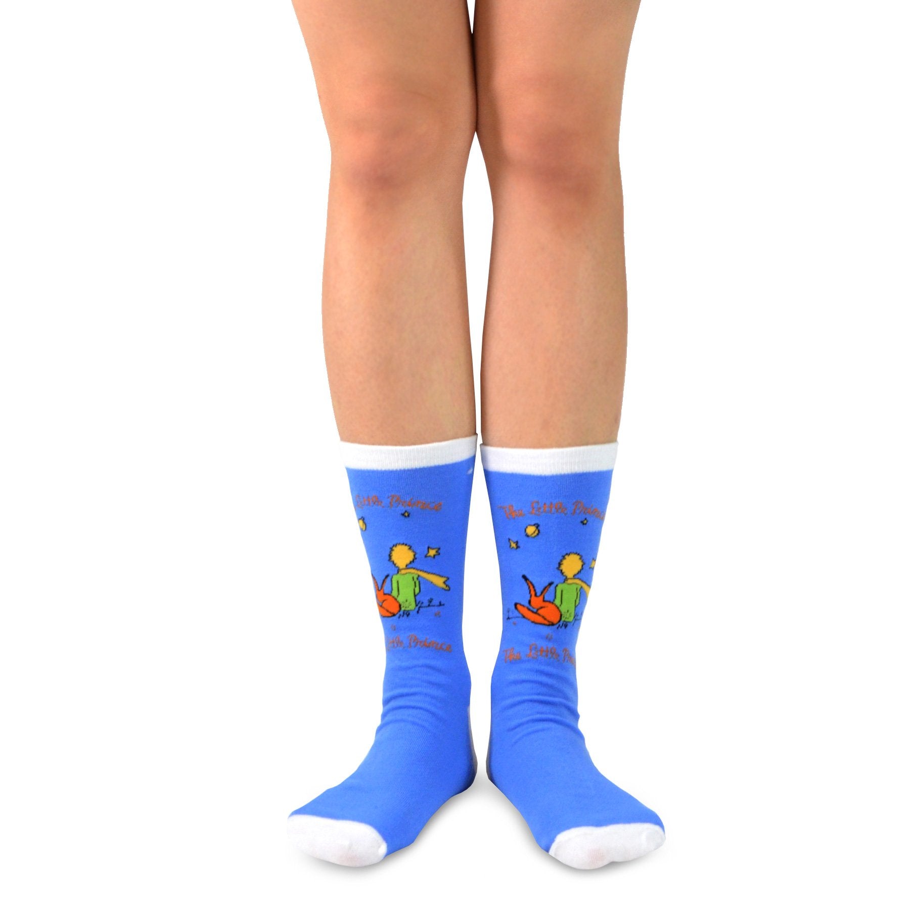 [The Little Prince] Fox Classic Book Crew Socks – 12 Pair Gift Box