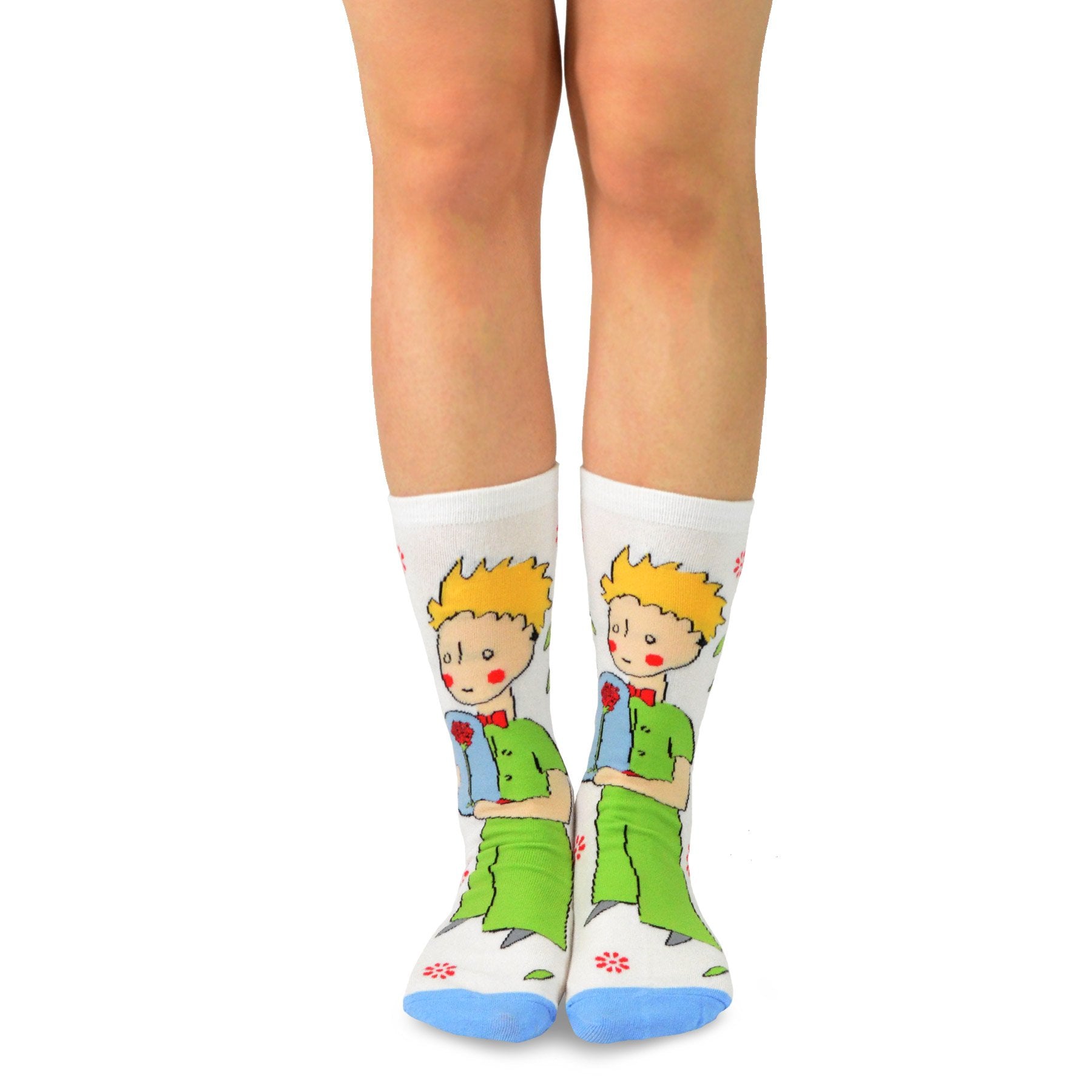 [The Little Prince] Fox Classic Book Crew Socks – 12 Pair Gift Box