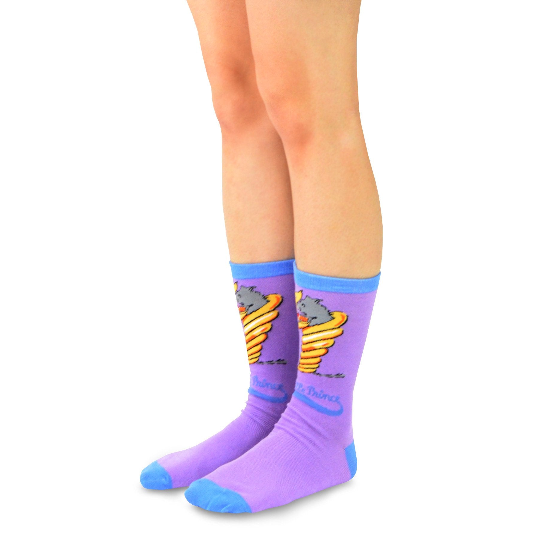 [The Little Prince] Rose Classic Book Crew Socks – 12 Pair Gift Box