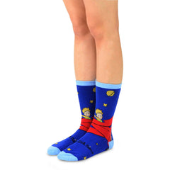 [The Little Prince] Fox Classic Book Crew Socks – 12 Pair Gift Box