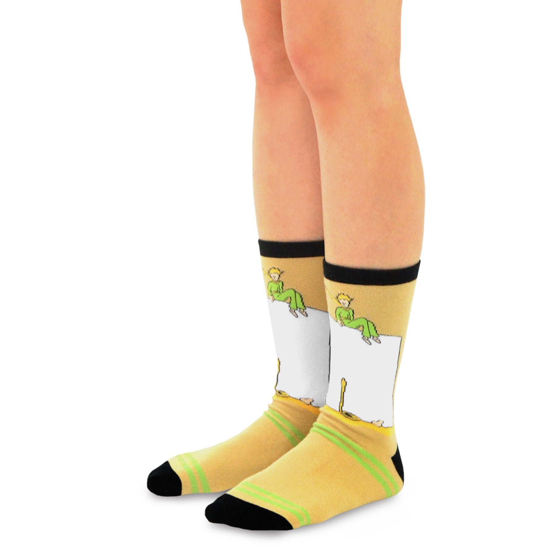 [The Little Prince] Rose Classic Book Crew Socks – 12 Pair Gift Box