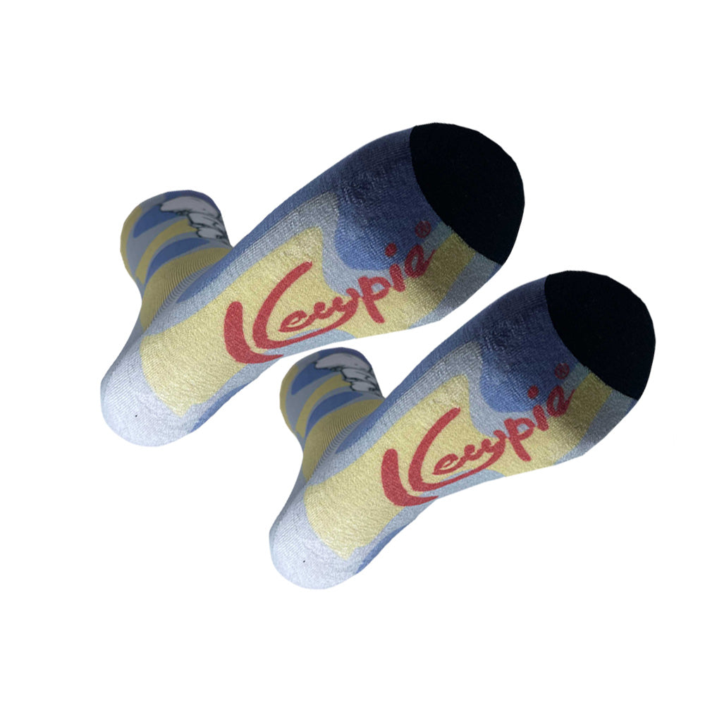 1 Pair Retro Kewpie Print Crew Socks – DoodleUS.com