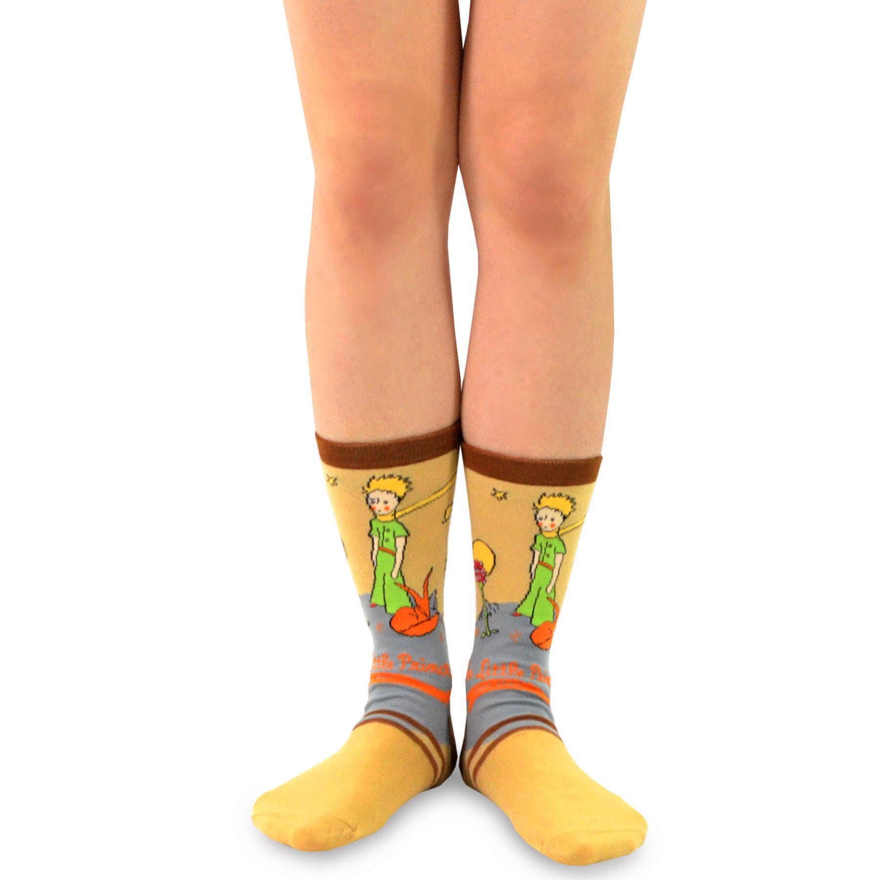 [The Little Prince] Rose Classic Book Crew Socks – 12 Pair Gift Box