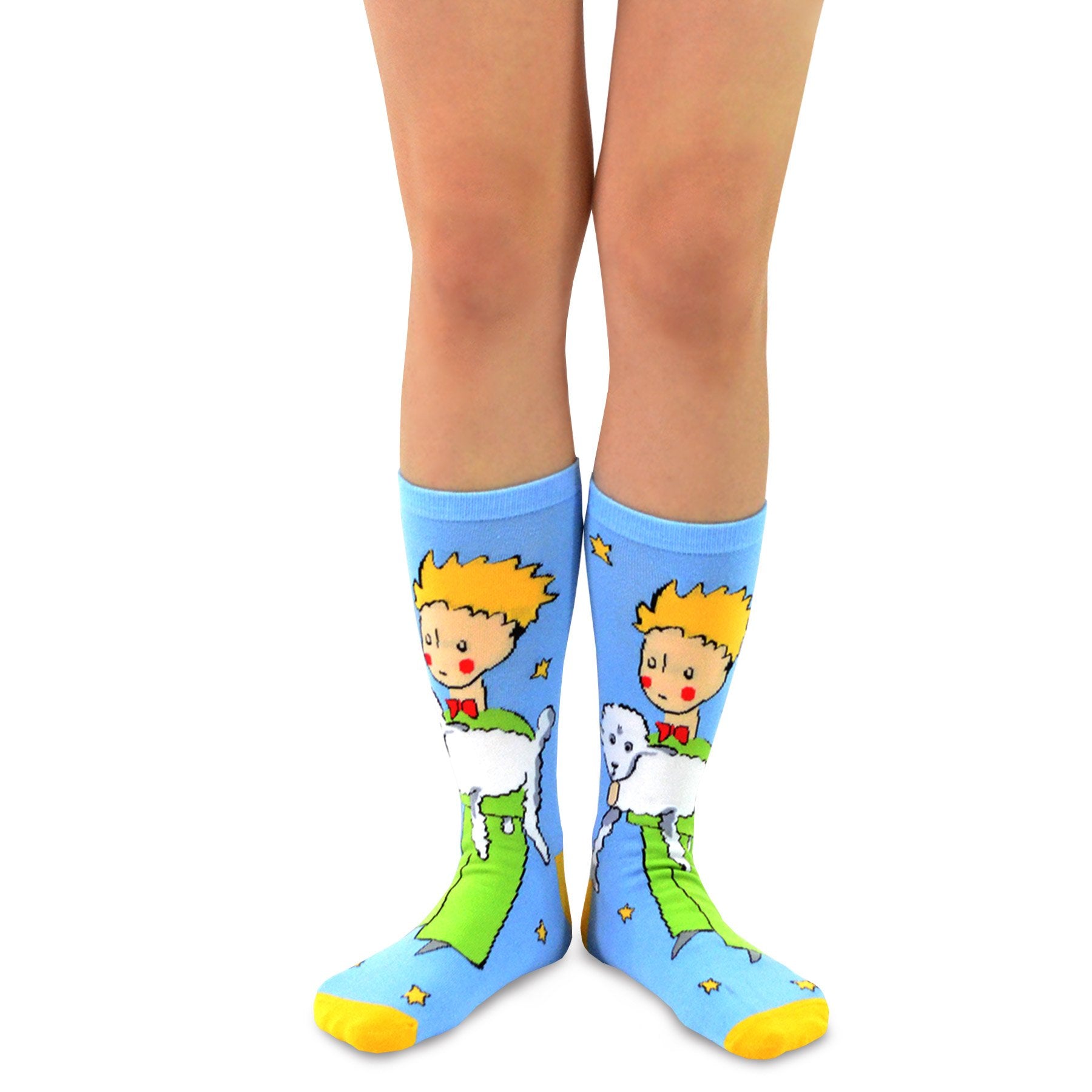 [The Little Prince] Rose Classic Book Crew Socks – 12 Pair Gift Box